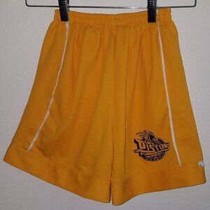 Detroit Pistons Yellow Boys Athletic Shorts Approx Size 6